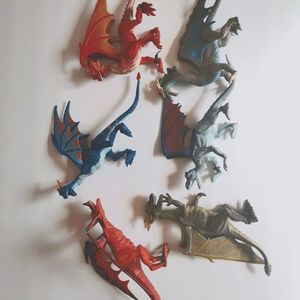 8in dragons & Wyverns